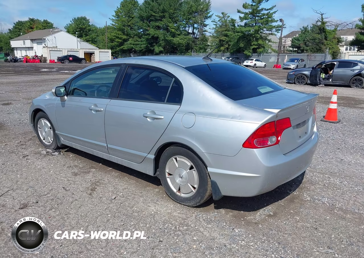 2008 Honda Civic Hybrid VIN:JHMFA362X8S026847 - 3