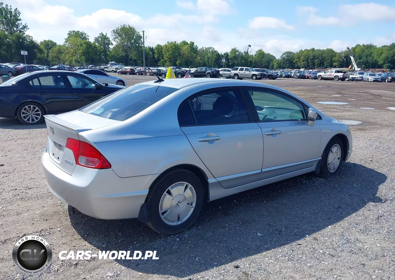 2008 Honda Civic Hybrid VIN:JHMFA362X8S026847 - 4