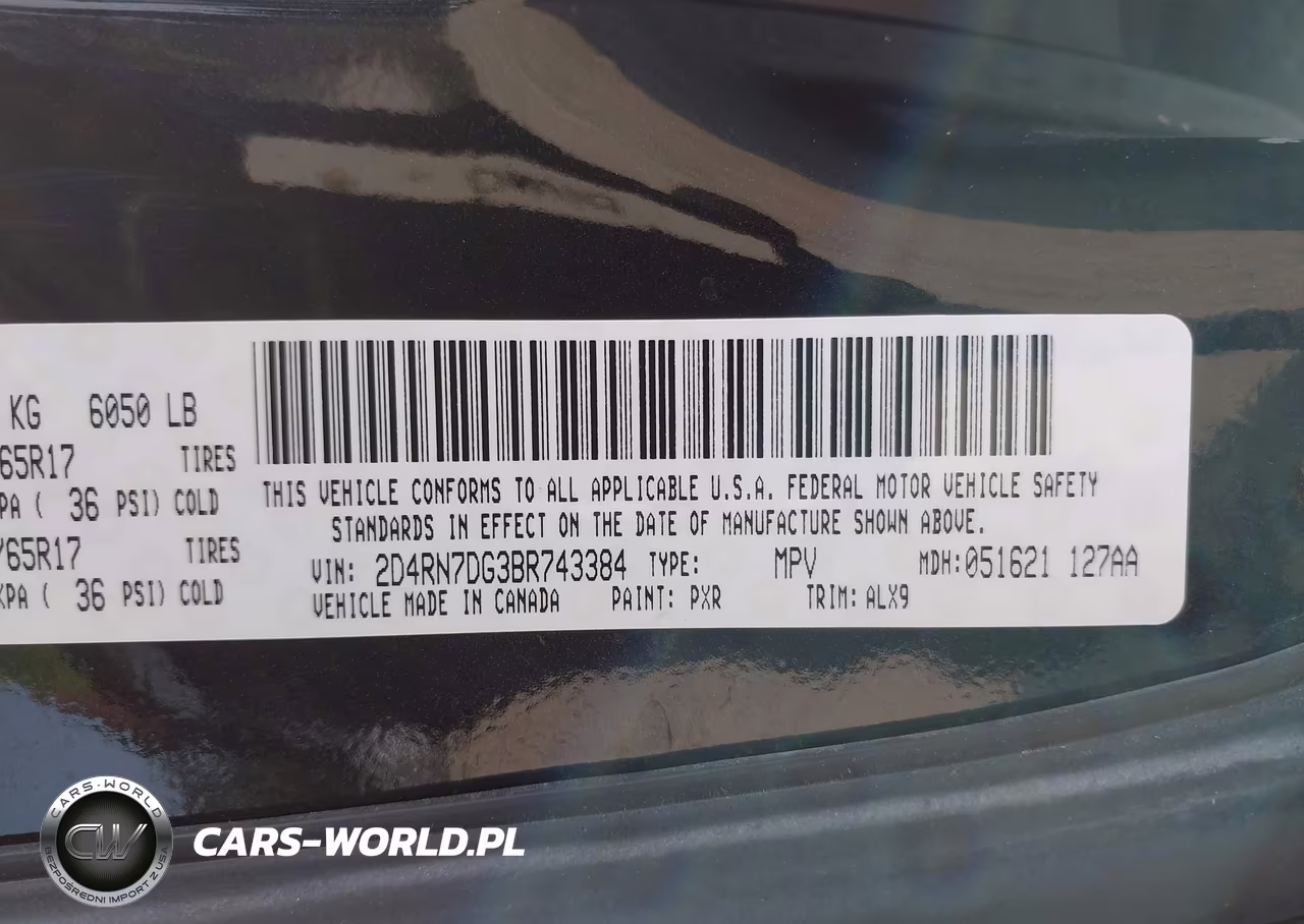 2011 Dodge Grand Caravan R-T VIN:2D4RN7DG3BR743384 - 9
