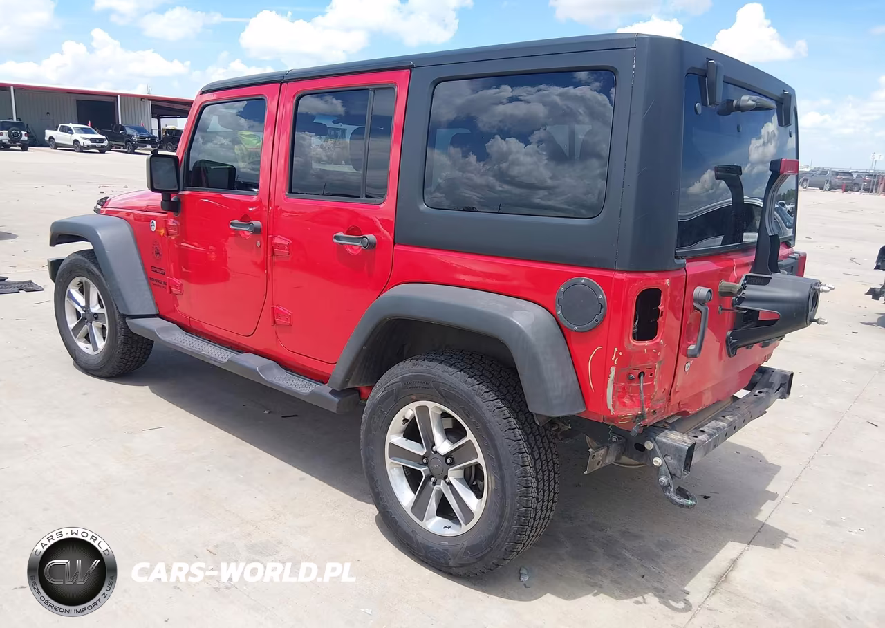 2017 Jeep Wrangler Unlimited Sport VIN:1C4BJWDG9HL732296 - 3