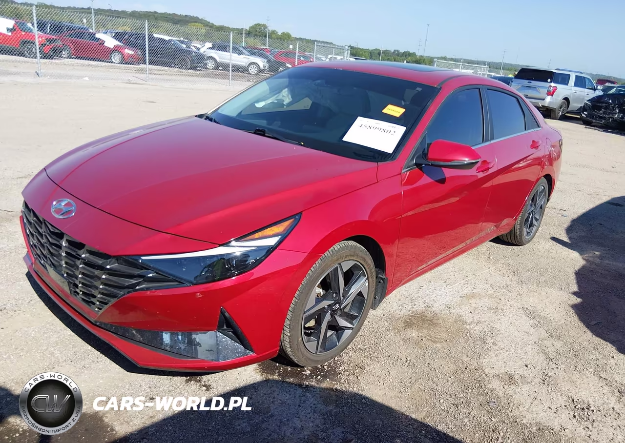 2022 Hyundai Elantra Hybrid Limited VIN:KMHLN4AJ5NU021208 - 2