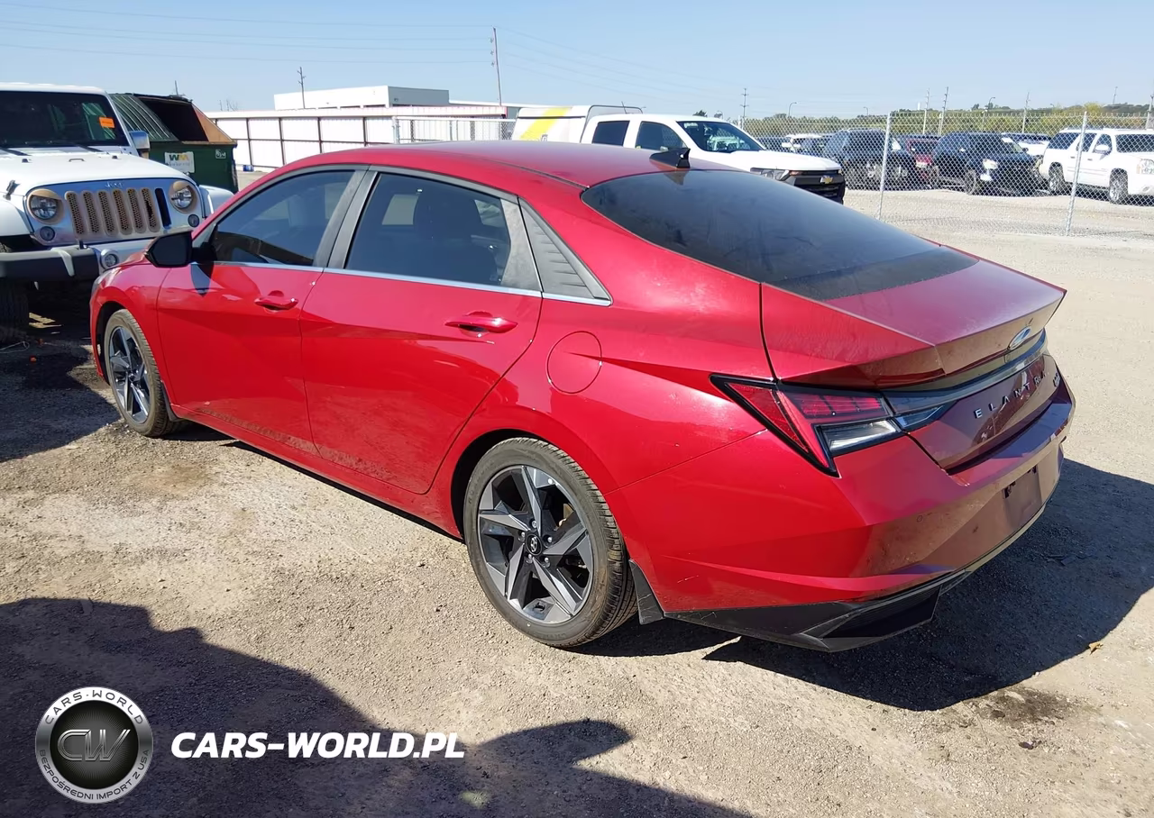2022 Hyundai Elantra Hybrid Limited VIN:KMHLN4AJ5NU021208 - 3