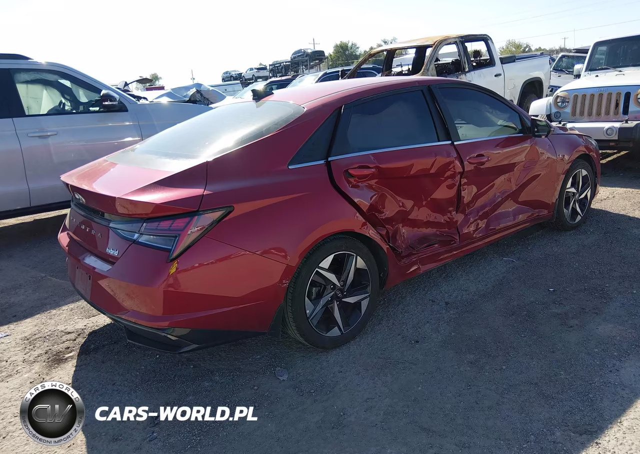 2022 Hyundai Elantra Hybrid Limited VIN:KMHLN4AJ5NU021208 - 4
