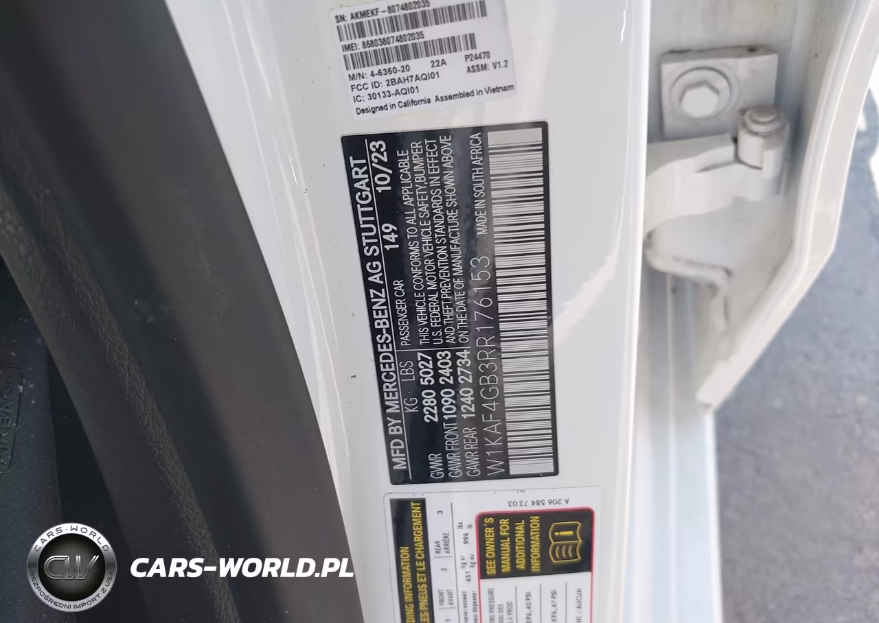 2024 Mercedes-Benz C 300 VIN:W1KAF4GB3RR176153 - 9