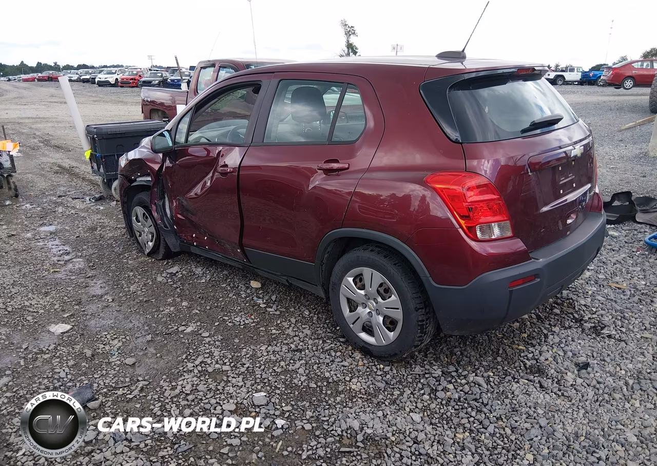 2016 Chevrolet Trax Ls VIN:3GNCJKSB0GL277224 - 3
