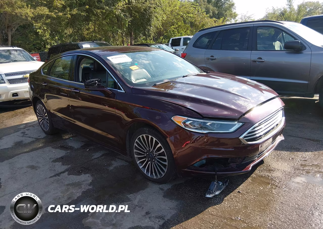 2017 Ford Fusion Se VIN:3FA6P0T92HR342096 - 1