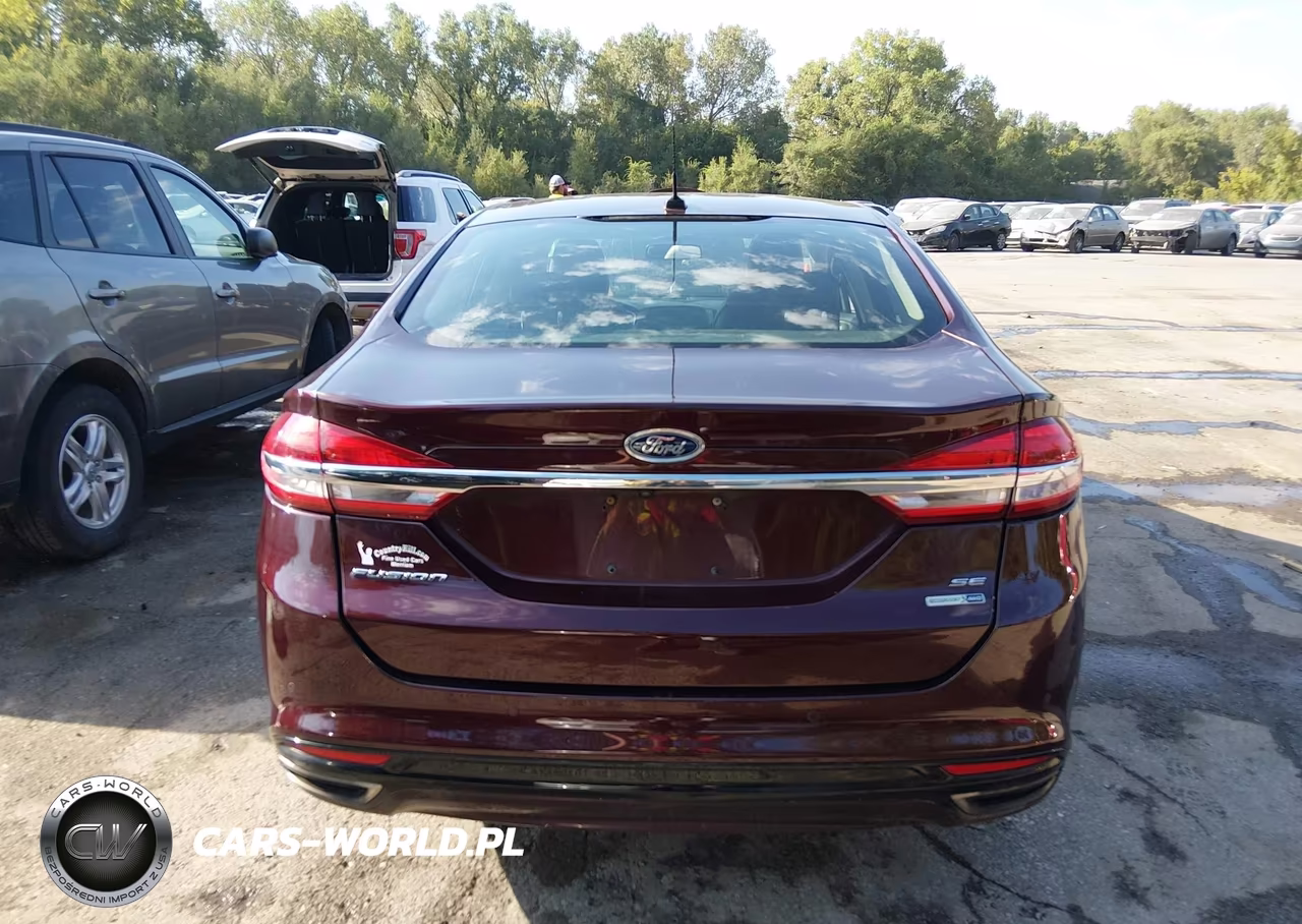 2017 Ford Fusion Se VIN:3FA6P0T92HR342096 - 16