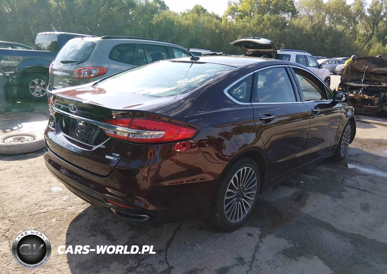 2017 Ford Fusion Se VIN:3FA6P0T92HR342096 - 4