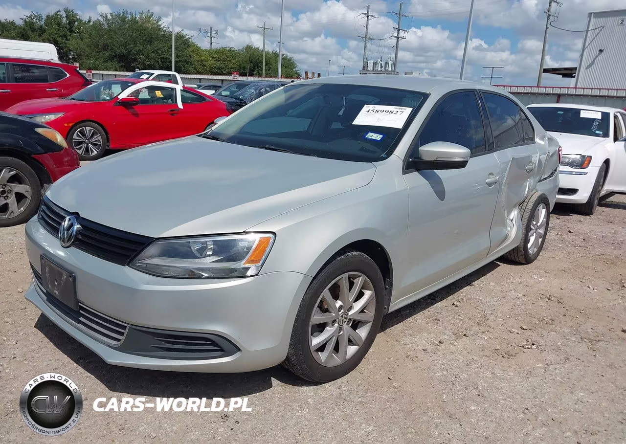 2011 Volkswagen Jetta 2.5L Se VIN:3VWDX7AJ7BM313413 - 2