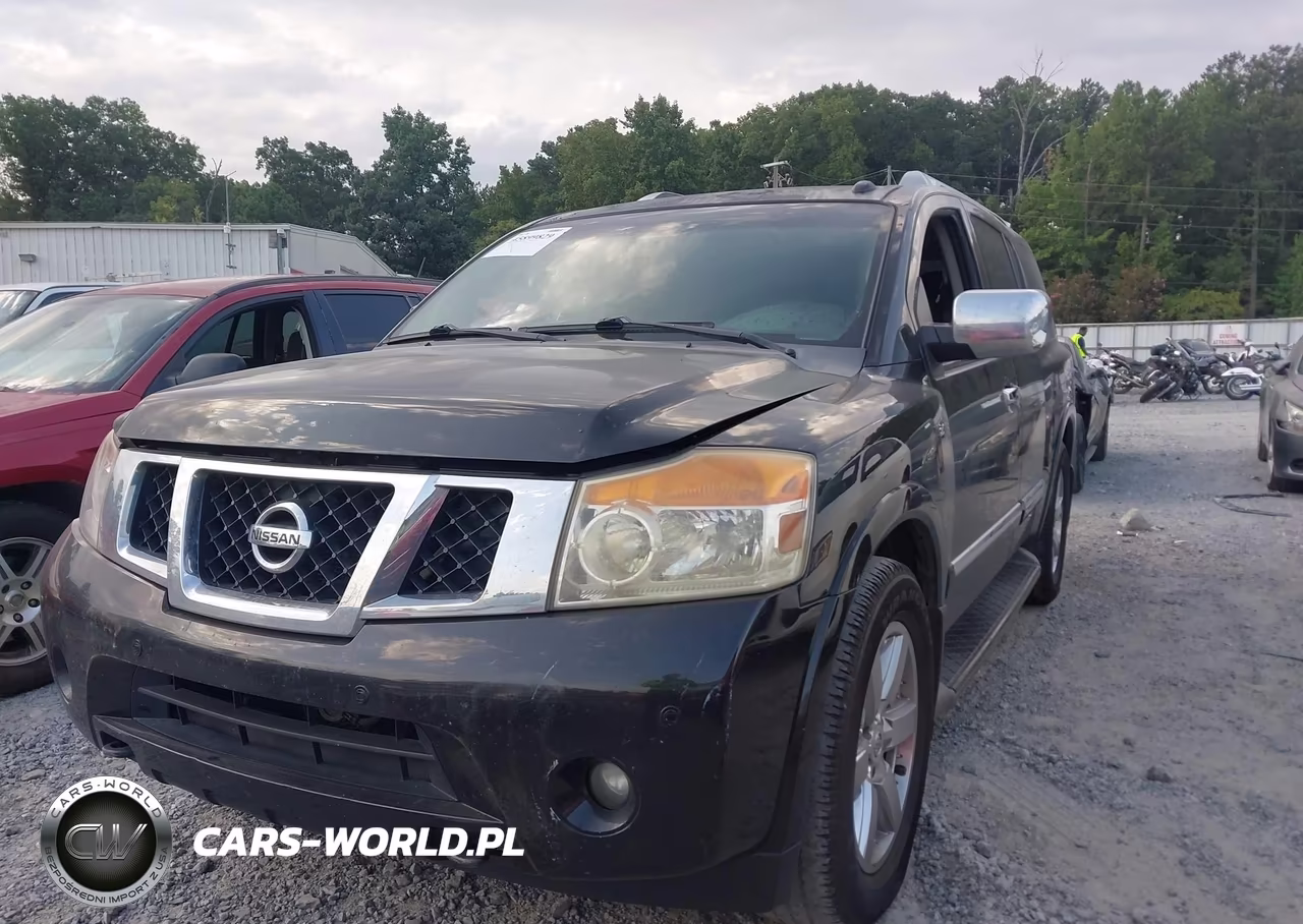 2012 Nissan Armada Platinum VIN:5N1BA0NF8CN606880 - 2