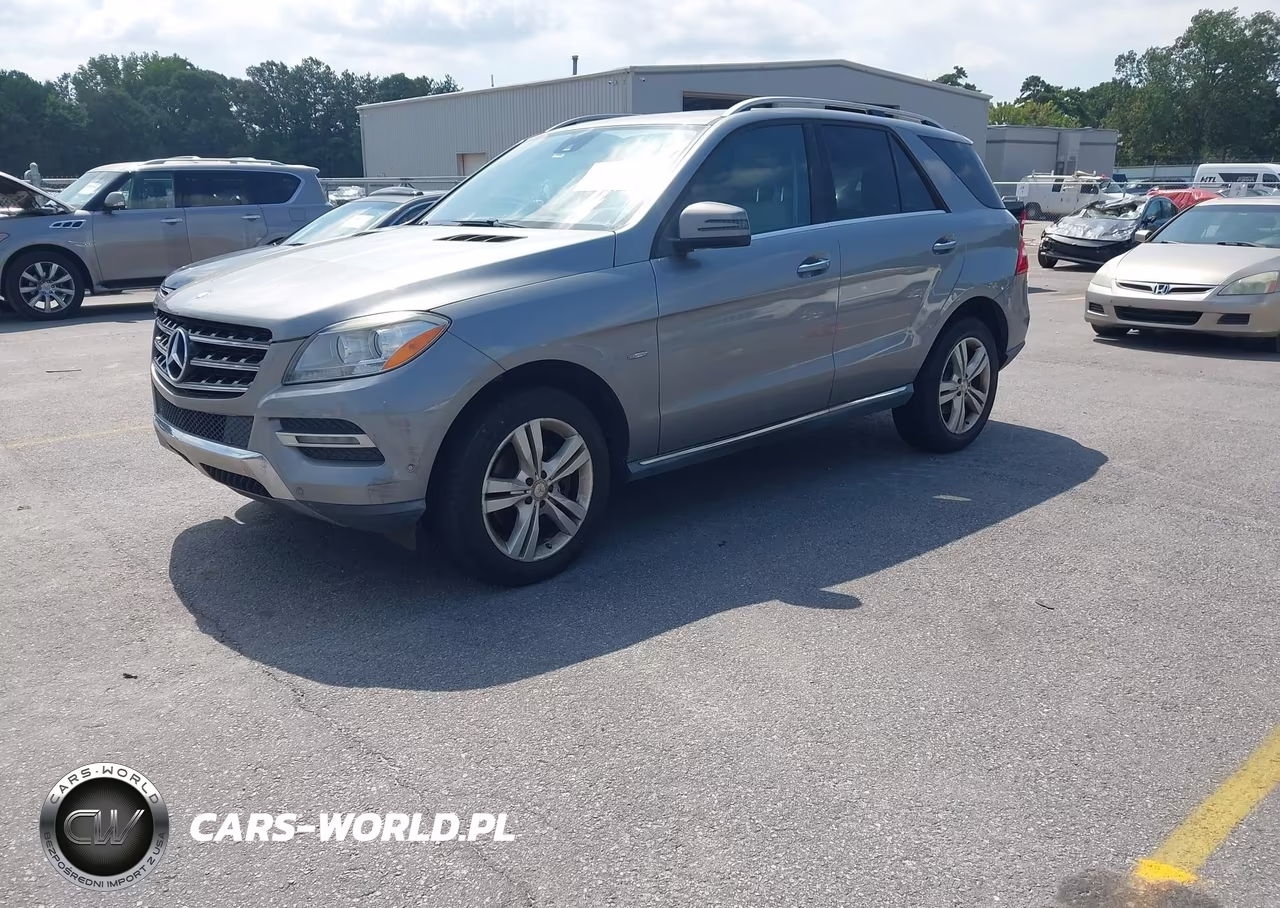 2012 Mercedes-Benz Ml 350 4Matic VIN:4JGDA5HB6CA025061 - 2