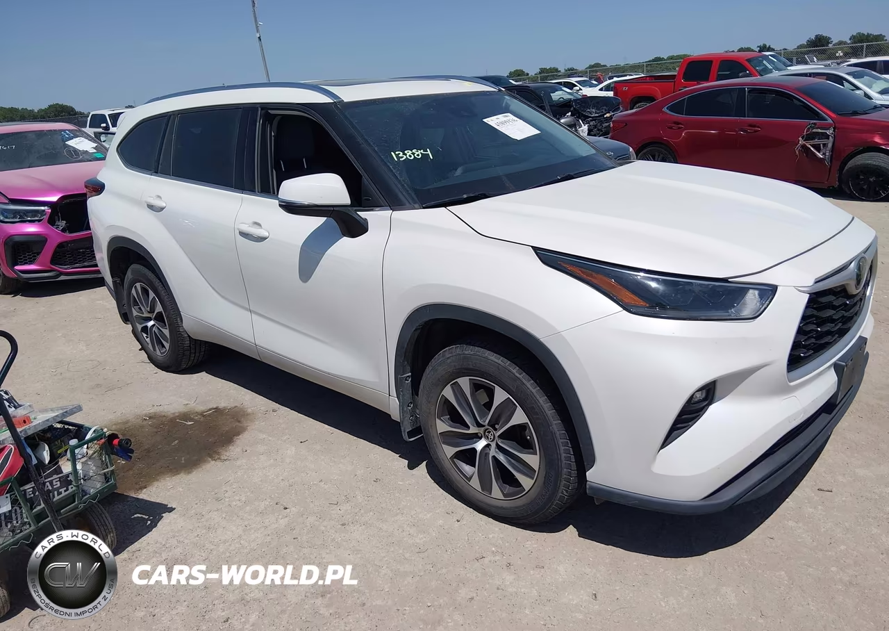 2021 Toyota Highlander Xle VIN:5TDGZRBH3MS060434 - 1