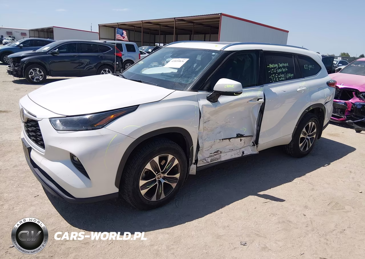 2021 Toyota Highlander Xle VIN:5TDGZRBH3MS060434 - 2