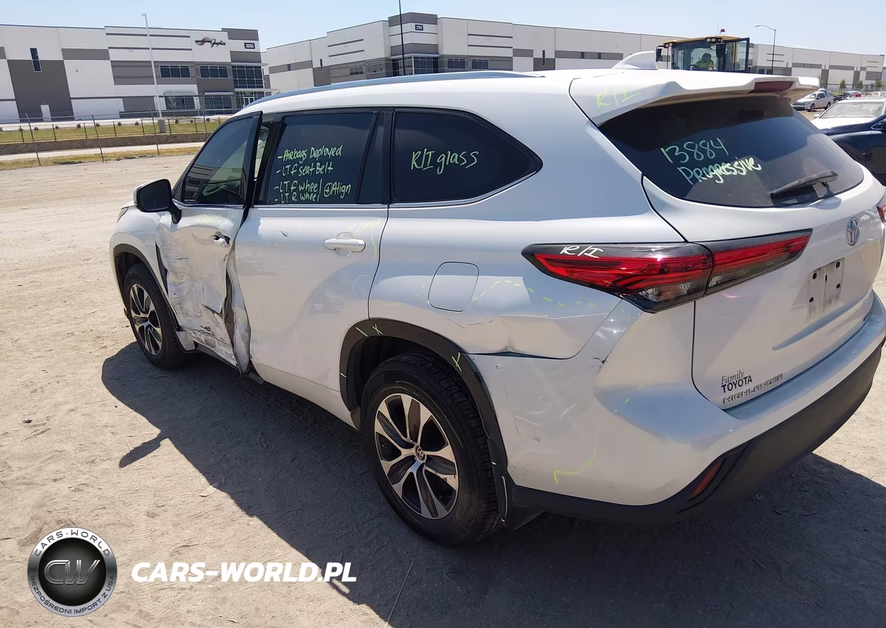 2021 Toyota Highlander Xle VIN:5TDGZRBH3MS060434 - 3