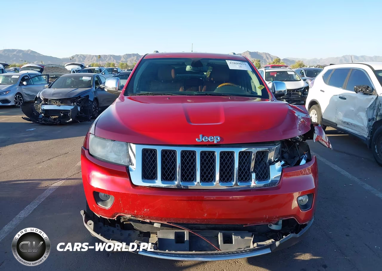 2011 Jeep Grand Cherokee Overland VIN:1J4RR6GG4BC698322 - 12