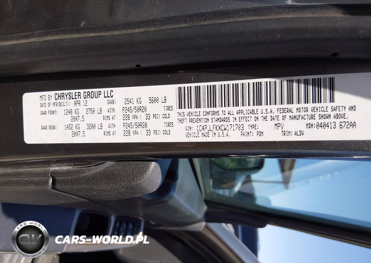2012 Jeep Liberty Limited Jet Edition VIN:1C4PJLFKXCW171703 - 9