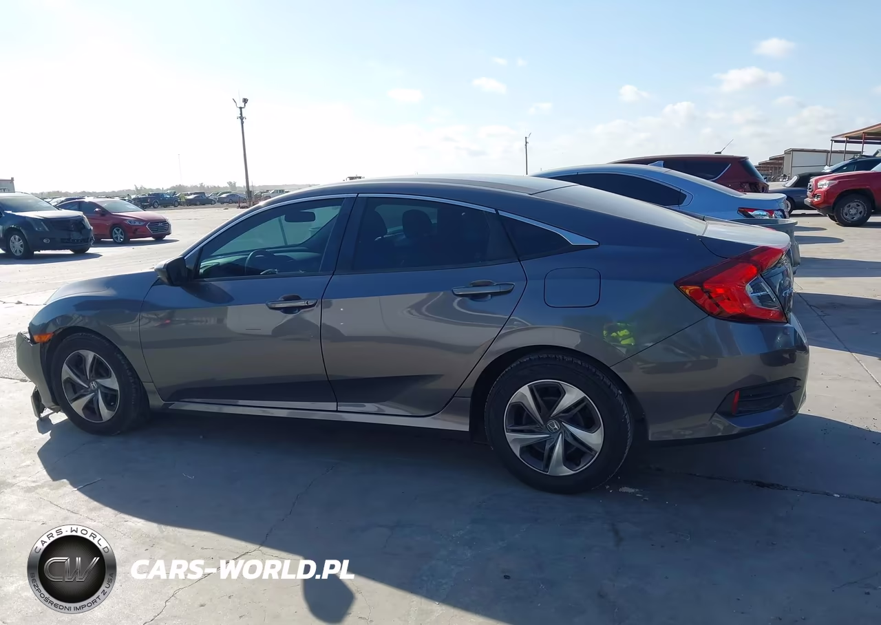 2019 Honda Civic Lx VIN:2HGFC2F60KH570976 - 15