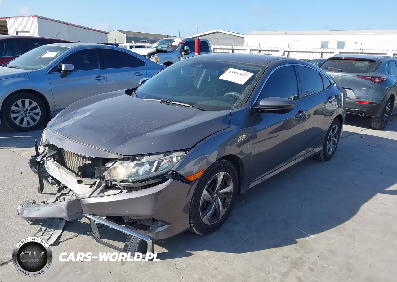 2019 Honda Civic Lx VIN:2HGFC2F60KH570976 - 2