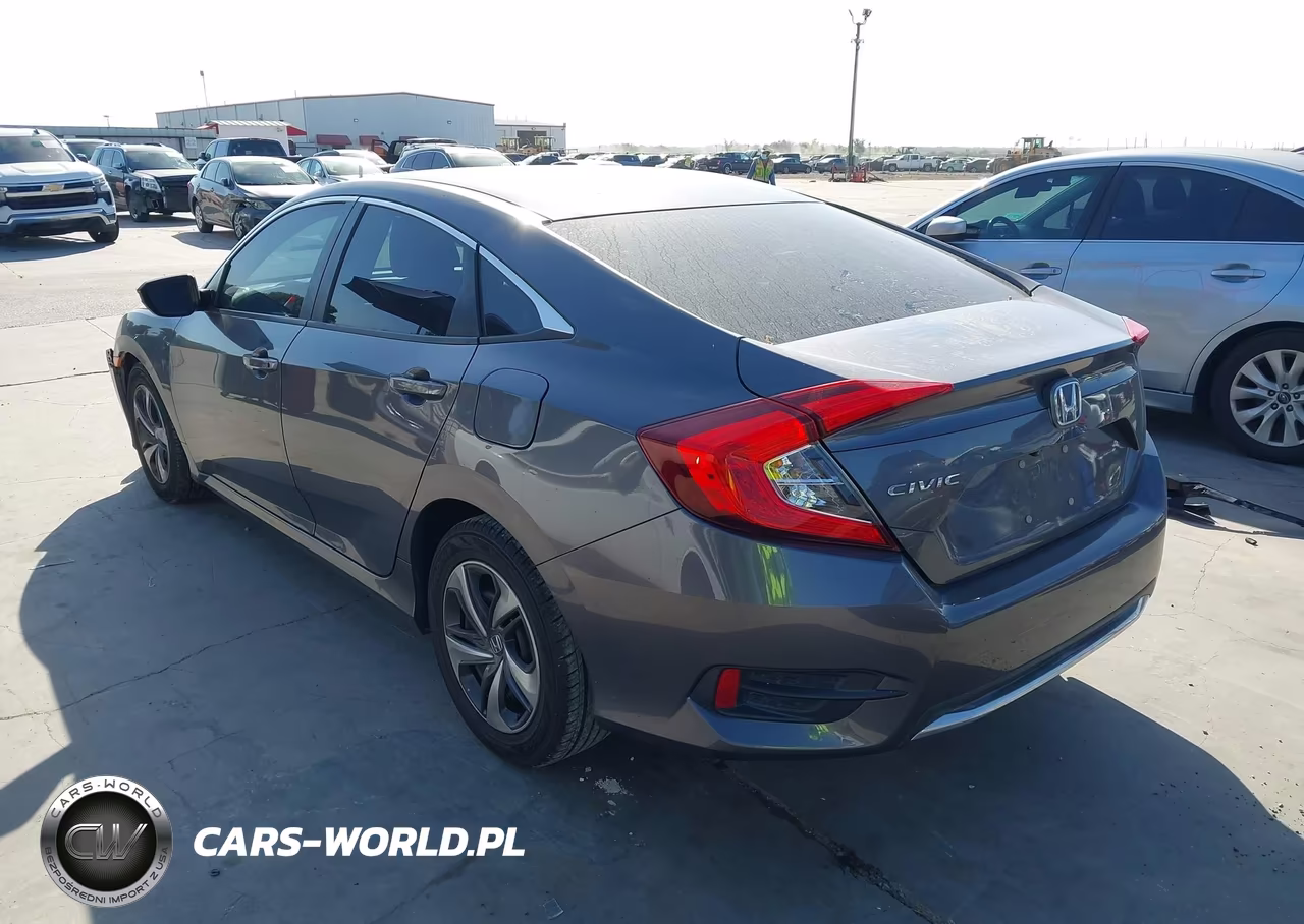 2019 Honda Civic Lx VIN:2HGFC2F60KH570976 - 3