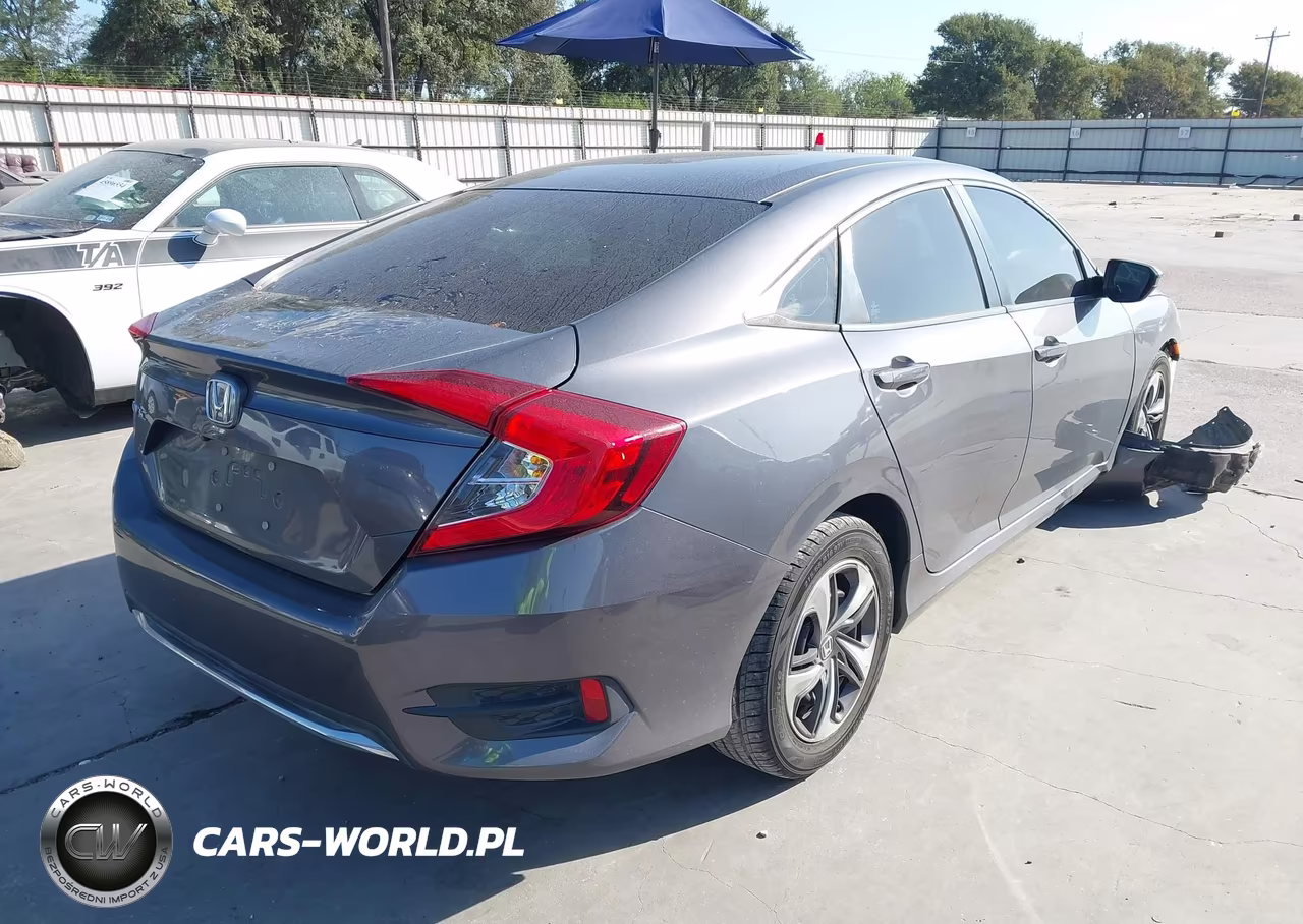 2019 Honda Civic Lx VIN:2HGFC2F60KH570976 - 4
