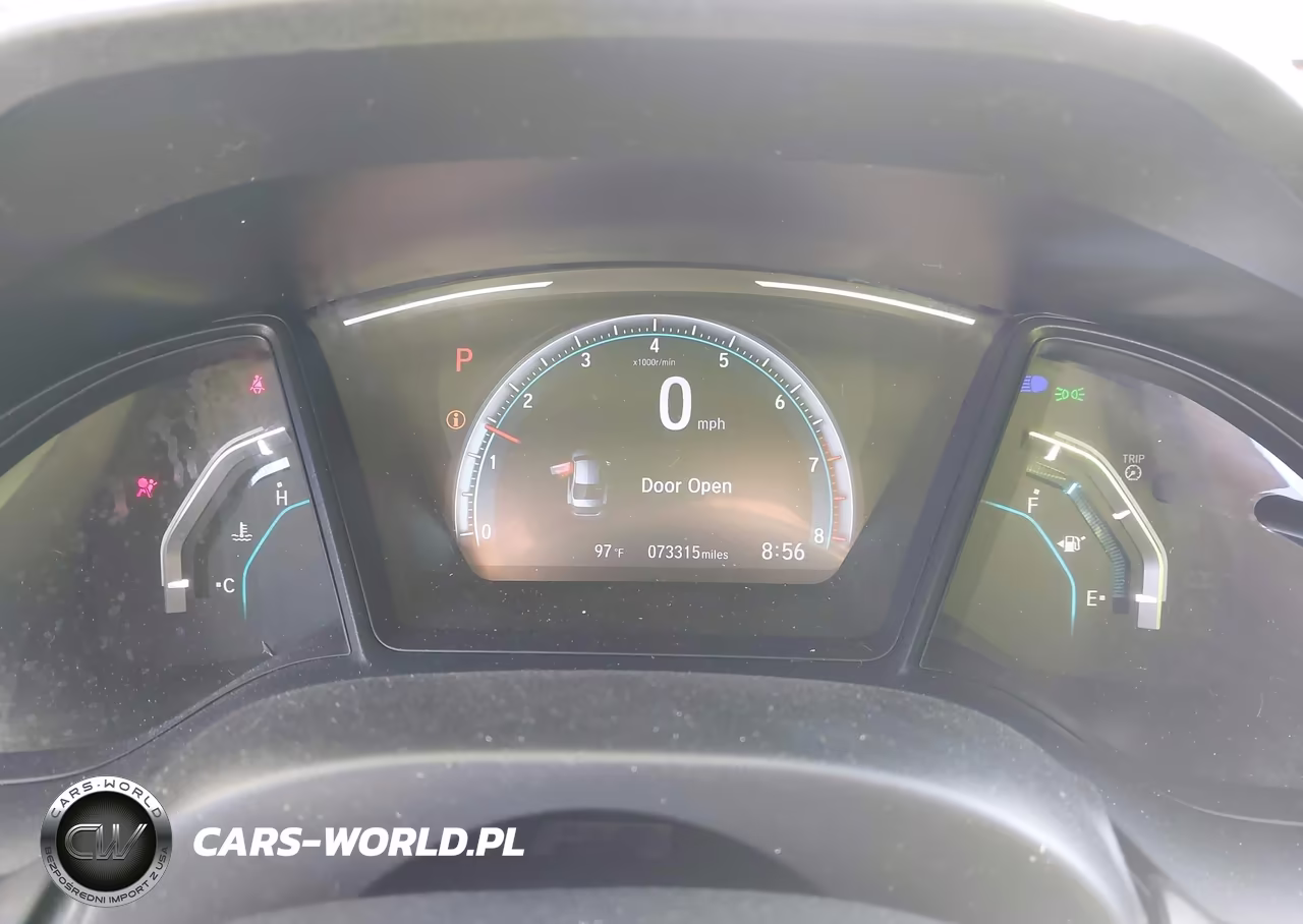 2019 Honda Civic Lx VIN:2HGFC2F60KH570976 - 7