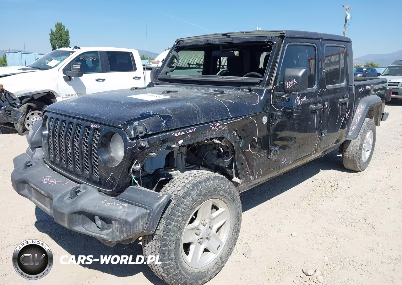 2020 Jeep Gladiator Sport S 4X4 VIN:1C6HJTAG7LL123527 - 2