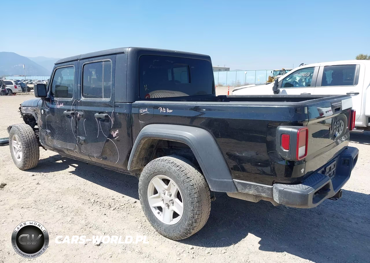 2020 Jeep Gladiator Sport S 4X4 VIN:1C6HJTAG7LL123527 - 3
