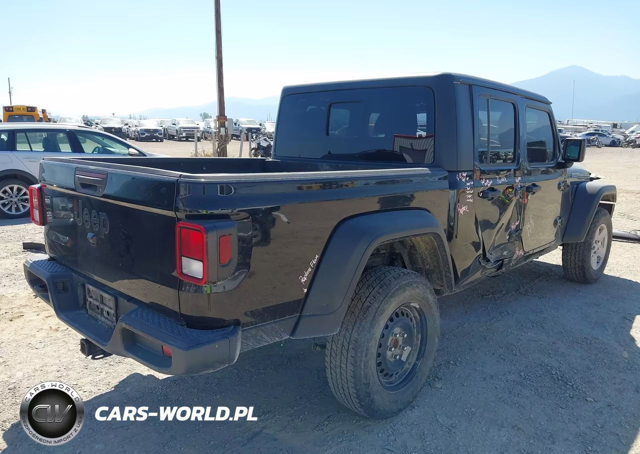 2020 Jeep Gladiator Sport S 4X4 VIN:1C6HJTAG7LL123527 - 4