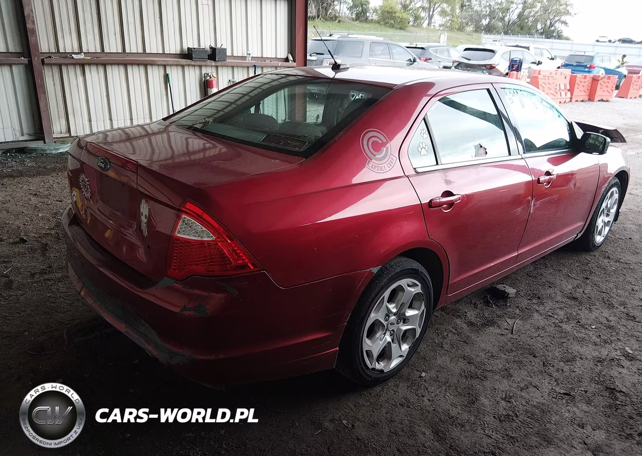 2010 Ford Fusion Se VIN:3FAHP0HA1AR348604 - 4
