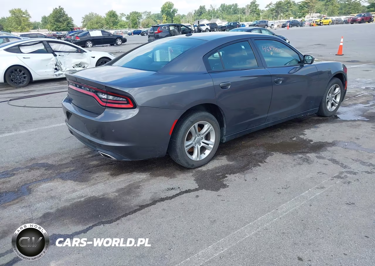 2019 Dodge Charger Sxt Rwd VIN:2C3CDXBG1KH581841 - 4
