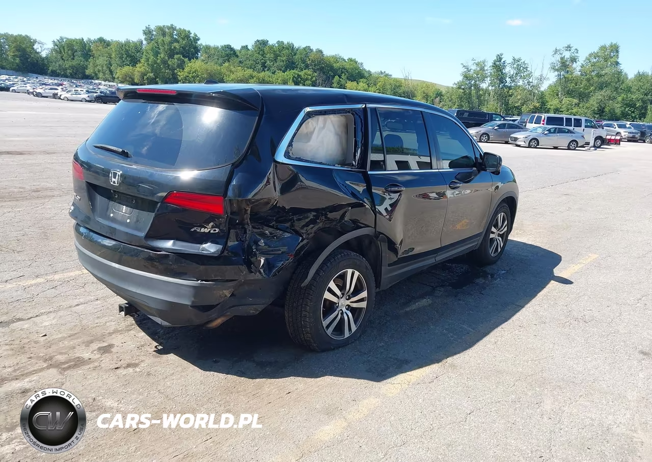 2017 Honda Pilot Ex-L VIN:5FNYF6H5XHB005188 - 4