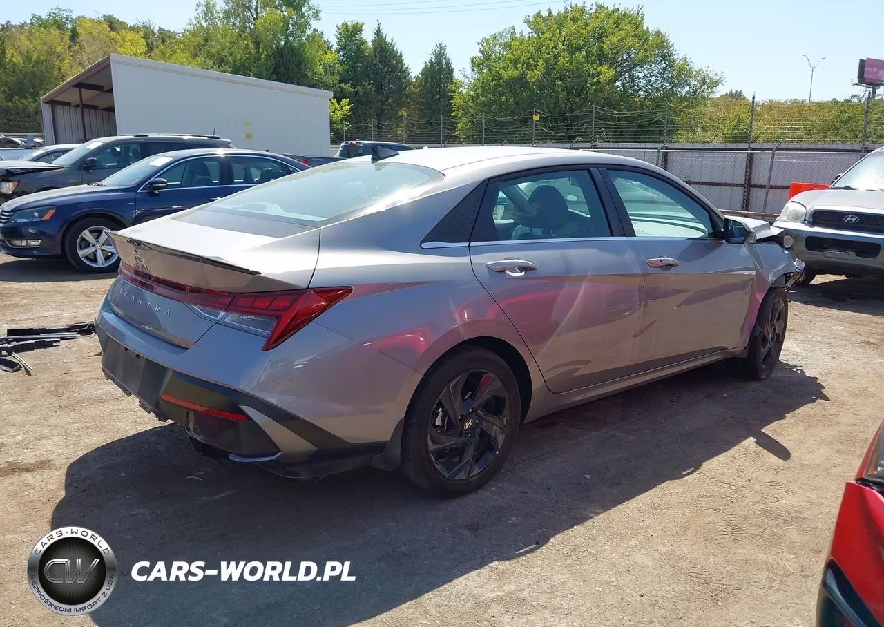 2026 Hyundai Elantra Sel Sport Premium VIN:KMHLS4DG0TU122291 - 4