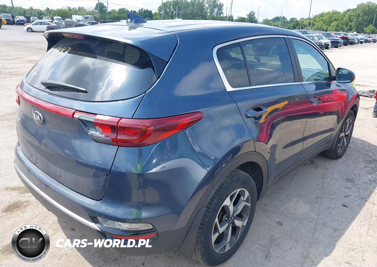 2022 Kia Sportage Lx VIN:KNDPMCAC1N7996176 - 4