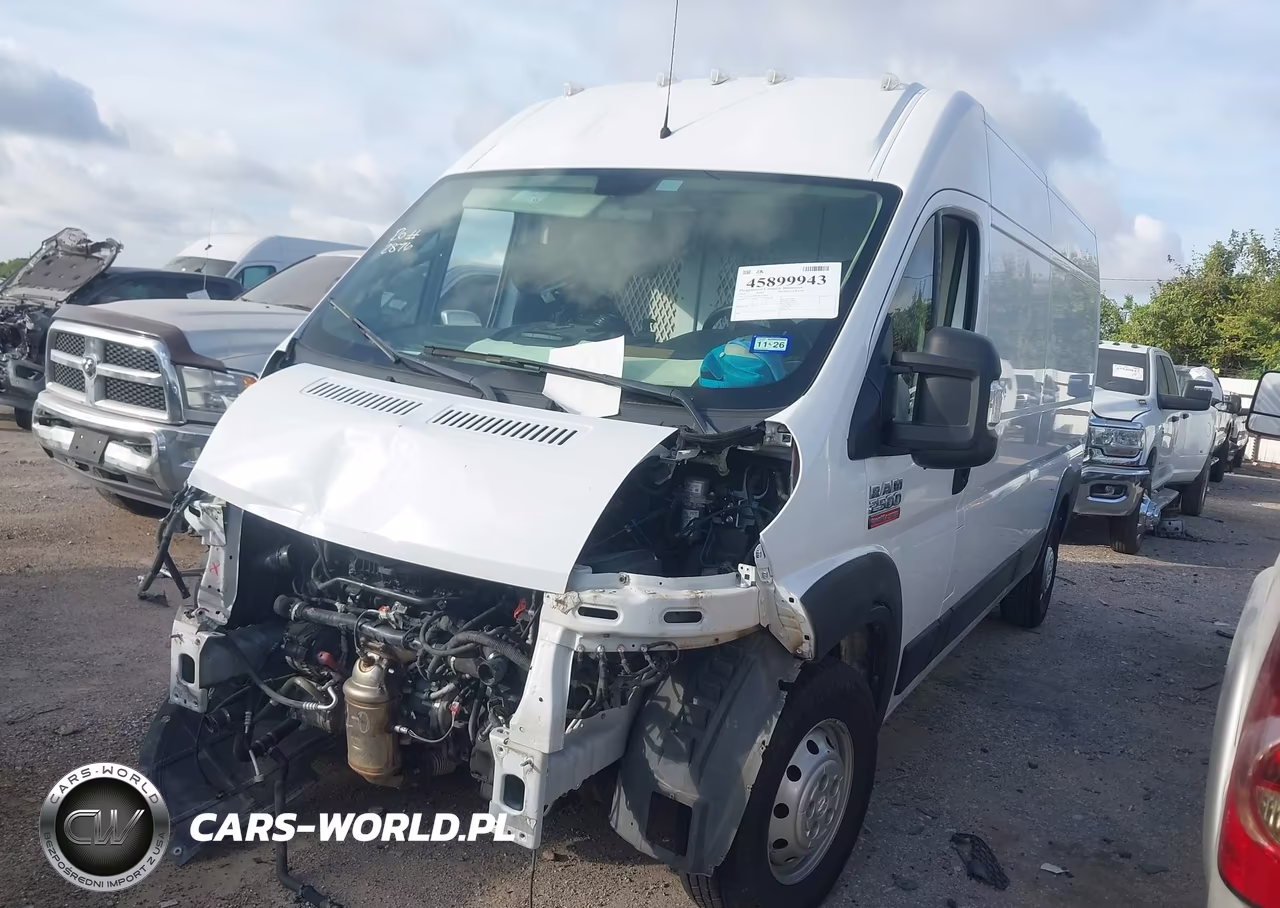 2021 Ram Promaster 2500 High Roof 159 Wb VIN:3C6LRVDG2ME525864 - 2
