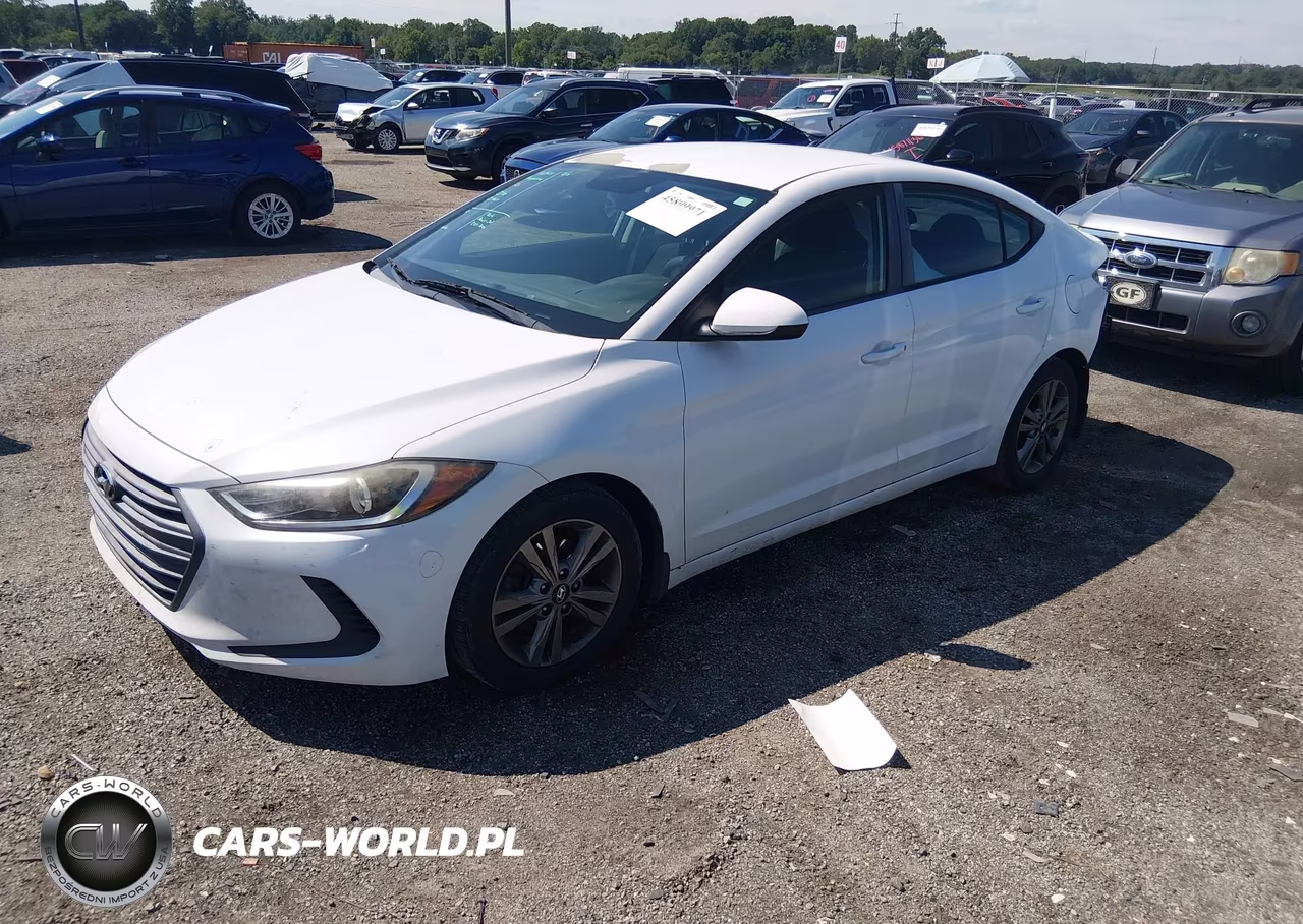 2018 Hyundai Elantra Sel VIN:5NPD84LF3JH246045 - 2