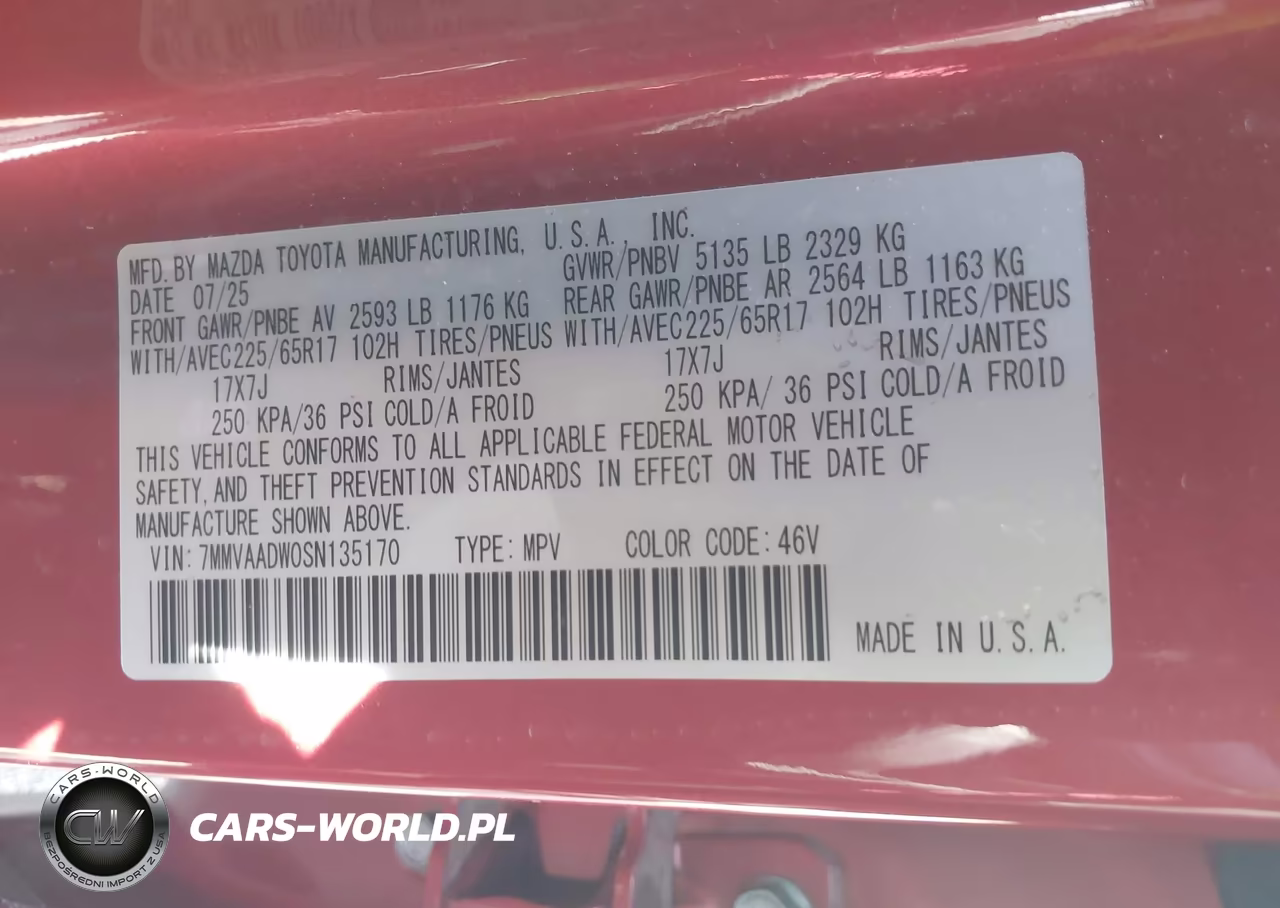 2025 Mazda Cx-50 Hybrid Premium Package VIN:7MMVAADW0SN135170 - 9