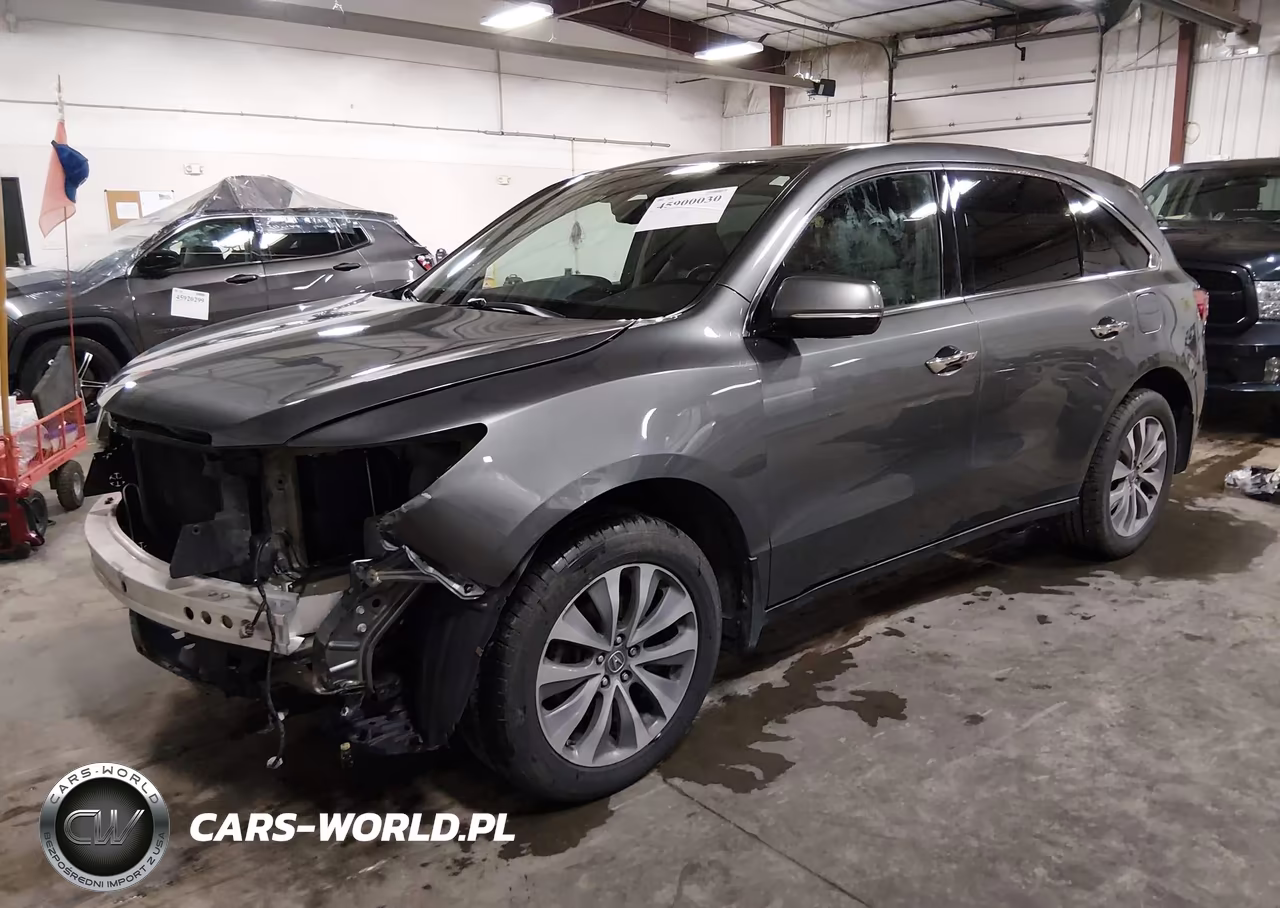 2014 Acura Mdx Technology Package VIN:5FRYD4H46EB027572 - 2