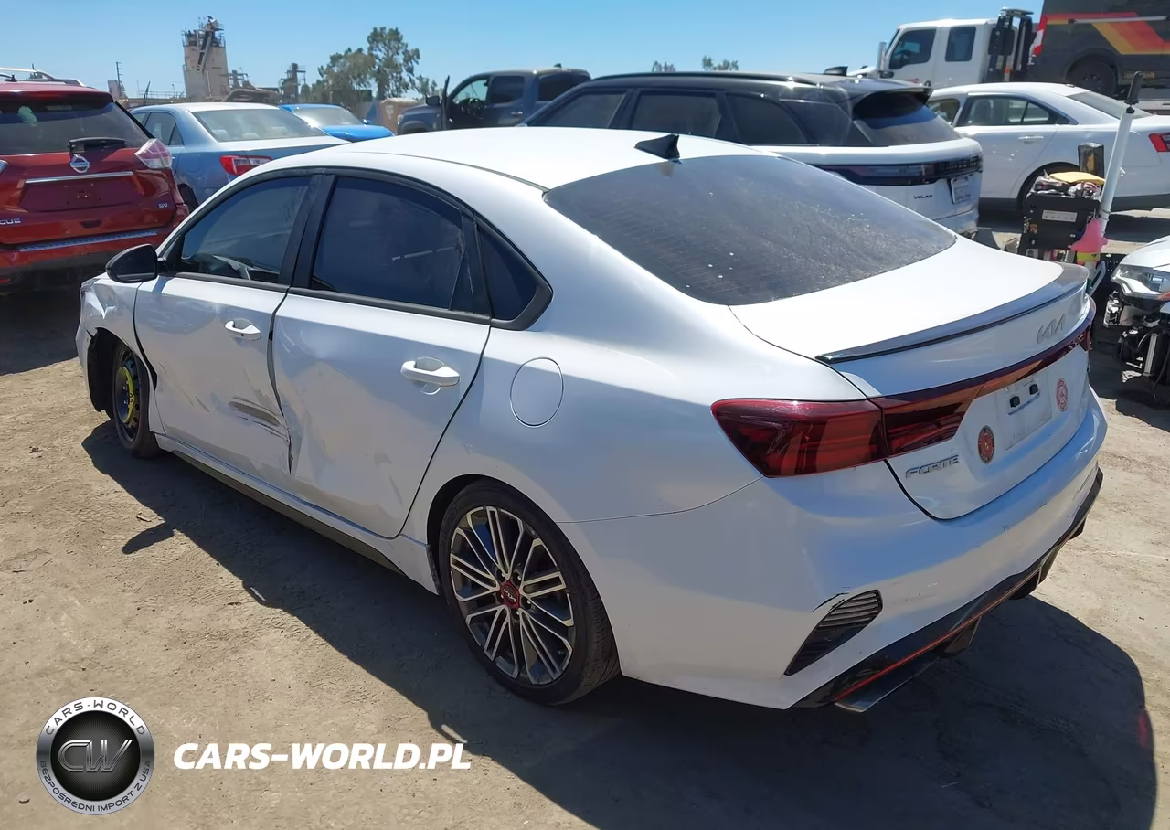 2022 Kia Forte Gt VIN:3KPF44AC0NE477587 - 3