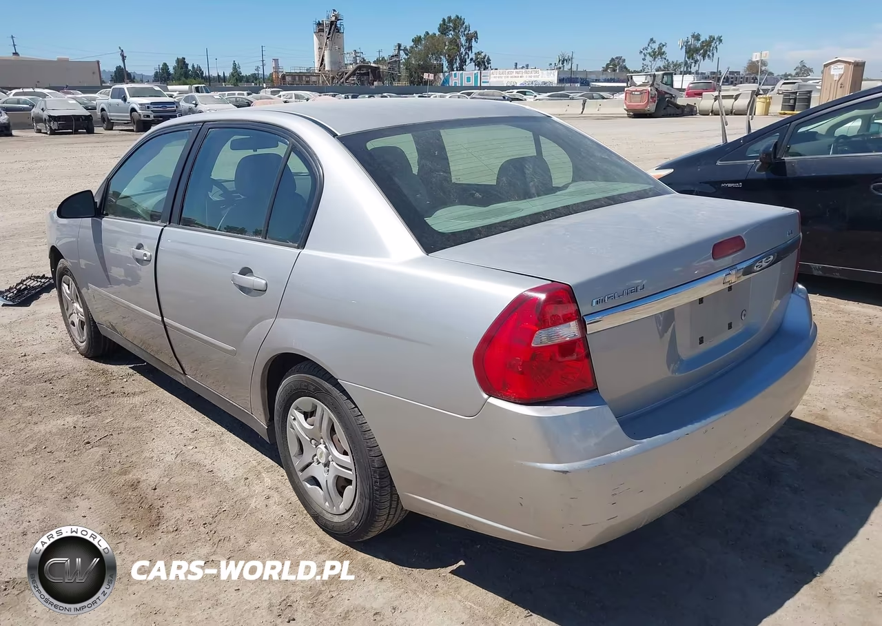 2007 Chevrolet Malibu Ls W-1Ls VIN:1G1ZS58F97F312762 - 3