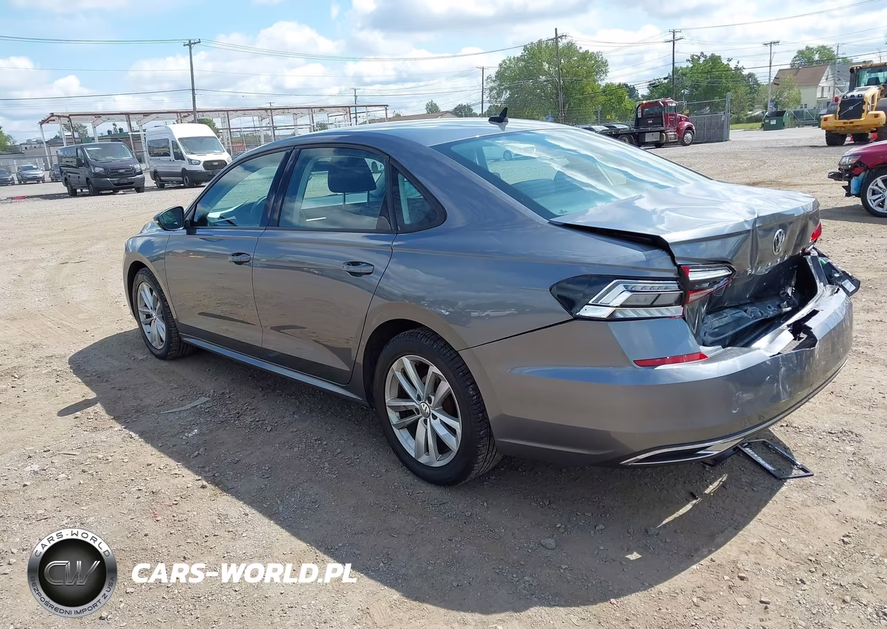 2021 Volkswagen Passat 2.0T S VIN:1VWAA7A36MC016224 - 3