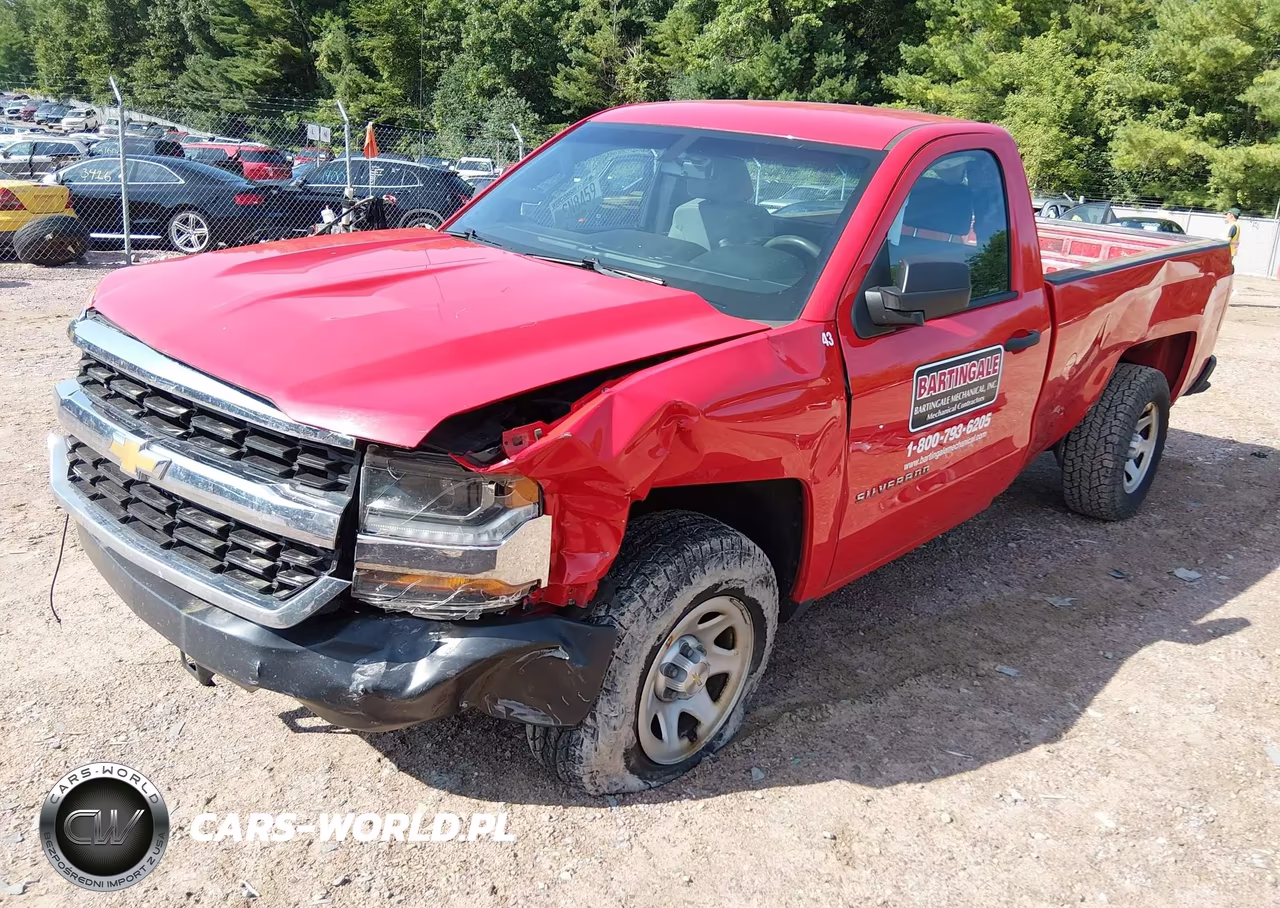 2018 Chevrolet Silverado 1500 Wt VIN:1GCNCNEH4JZ170576 - 2