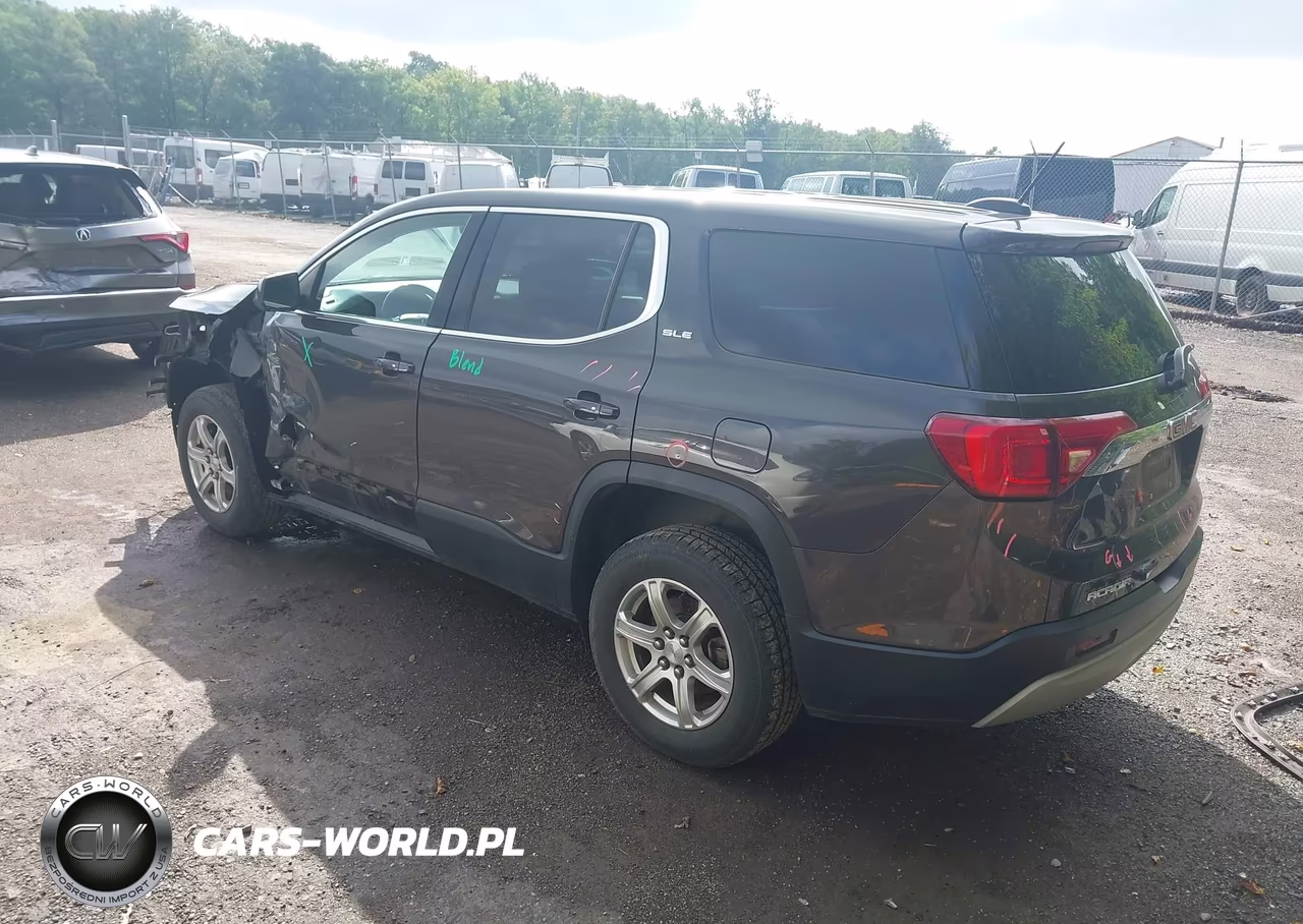 2018 GMC Acadia Sle-1 VIN:1GKKNKLA8JZ160235 - 3
