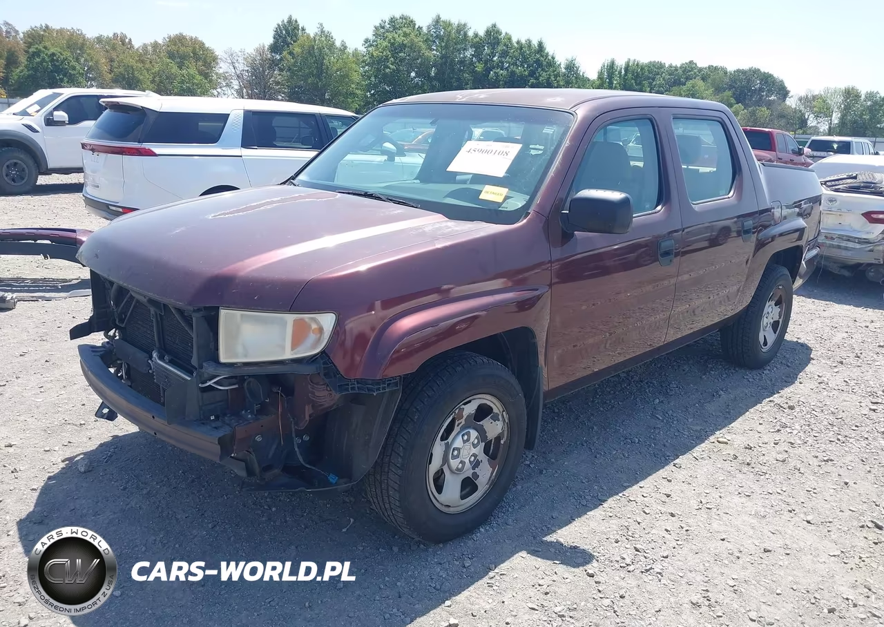 2009 Honda Ridgeline Rt VIN:5FPYK162X9B100298 - 2