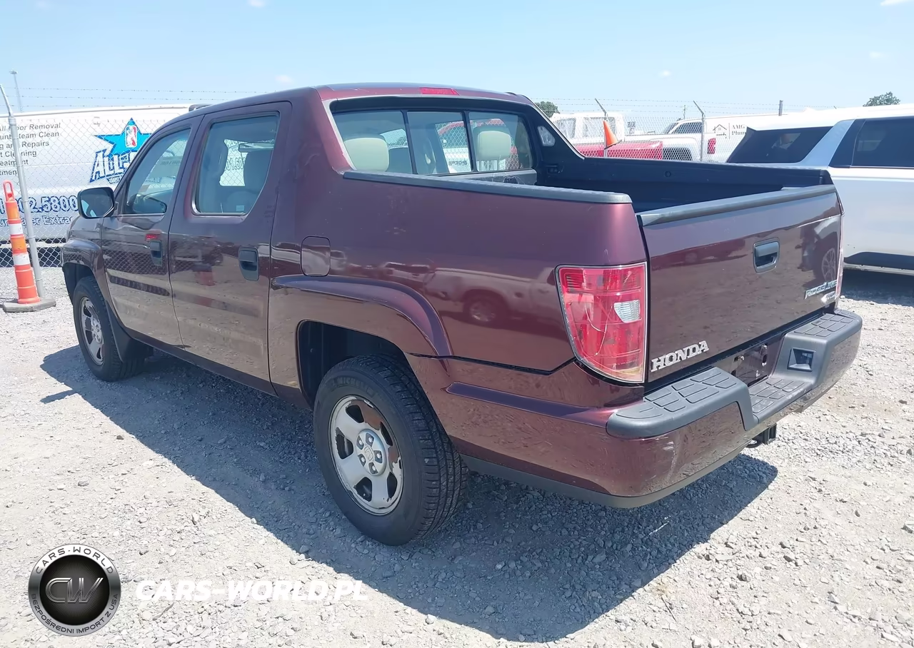 2009 Honda Ridgeline Rt VIN:5FPYK162X9B100298 - 3