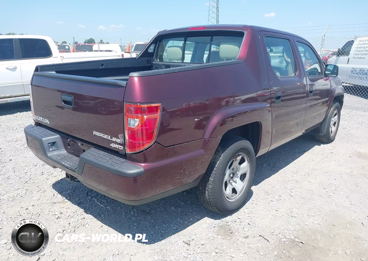 2009 Honda Ridgeline Rt VIN:5FPYK162X9B100298 - 4