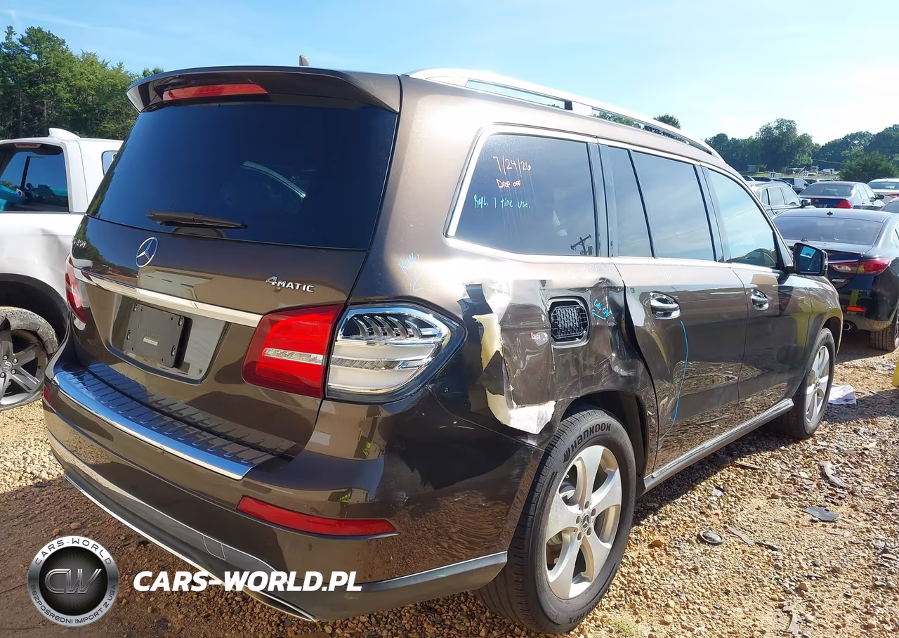 2017 Mercedes-Benz Gls 450 4Matic VIN:4JGDF6EE0HA978894 - 4