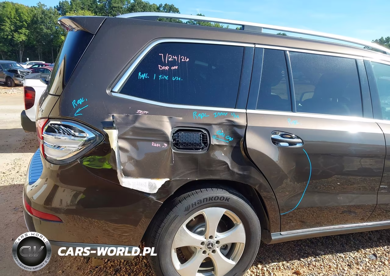 2017 Mercedes-Benz Gls 450 4Matic VIN:4JGDF6EE0HA978894 - 6