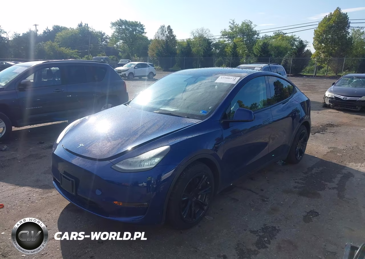 2021 Tesla Model Y Long Range Dual Motor All-Wheel Drive VIN:5YJYGDEE1MF099641 - 2
