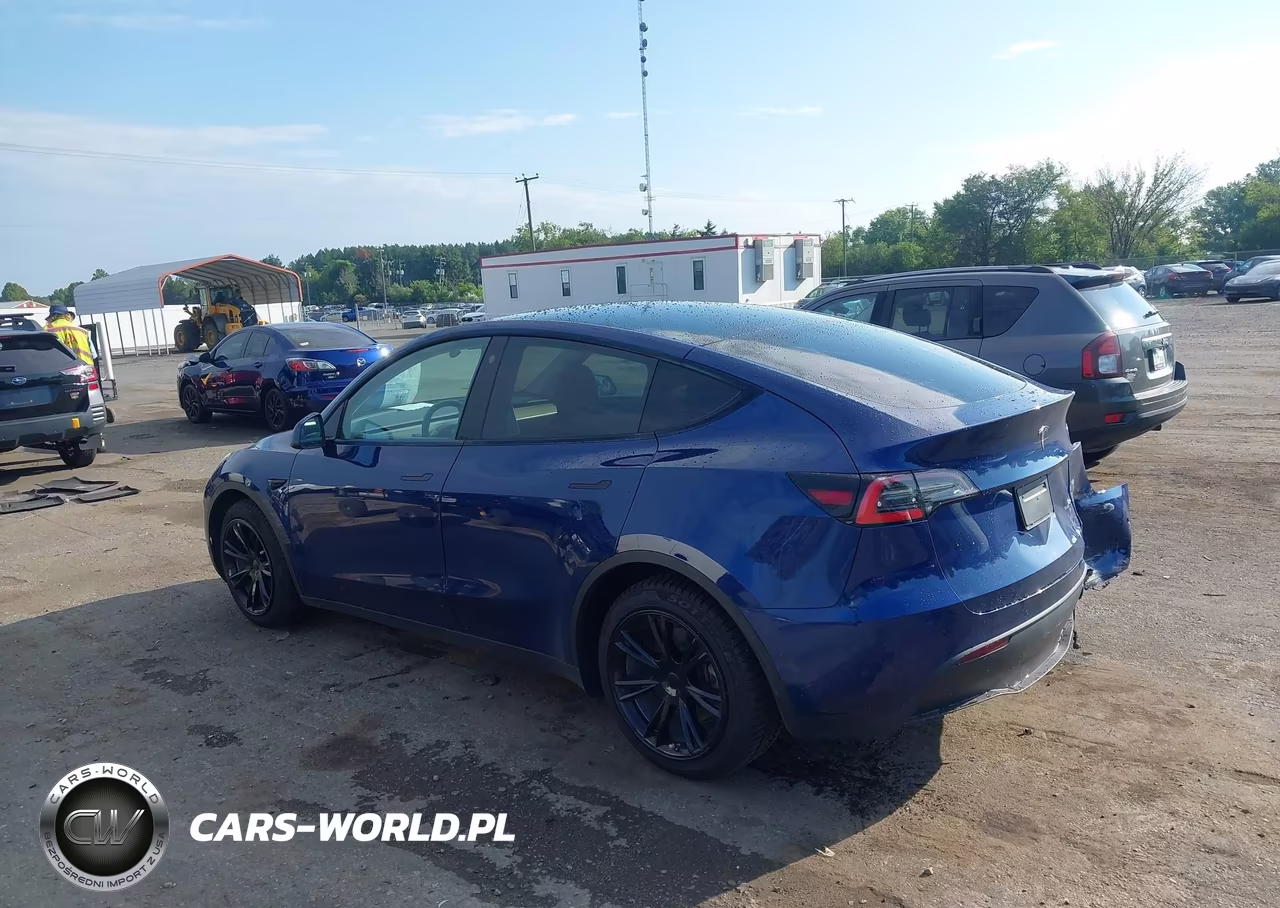 2021 Tesla Model Y Long Range Dual Motor All-Wheel Drive VIN:5YJYGDEE1MF099641 - 3