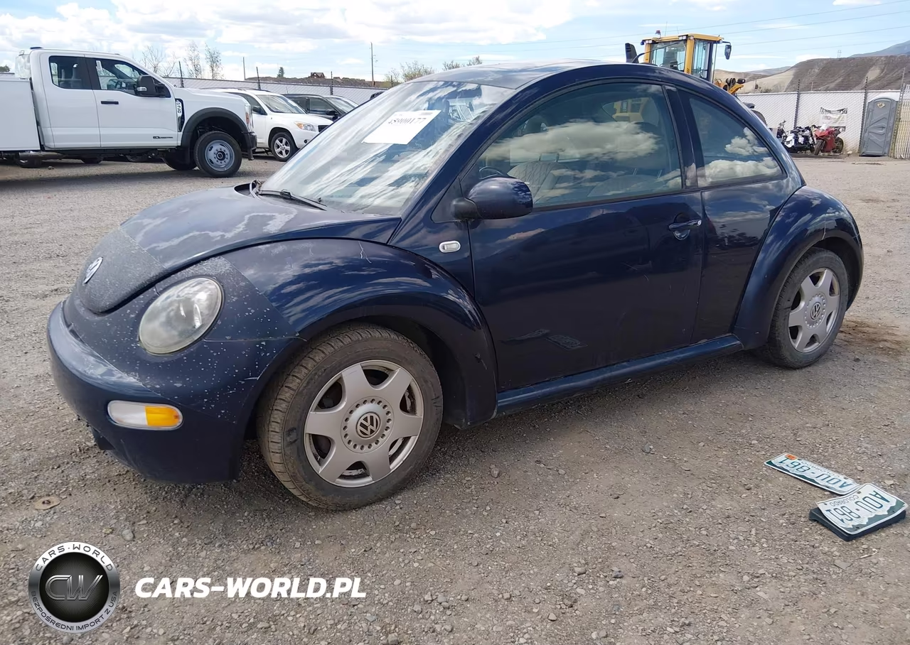 2001 Volkswagen New Beetle Gls 1.8L Turbo VIN:3VWCC21C01M403321 - 2